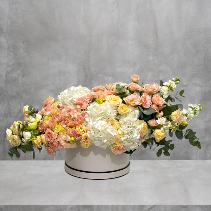 Peach petal reverie